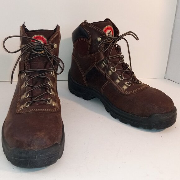 Red Wing IRISH SETTER Style 83608 Ely Men's Sz 9D 6-inch Leather Safety Toe Boot - Picture 1 of 16
